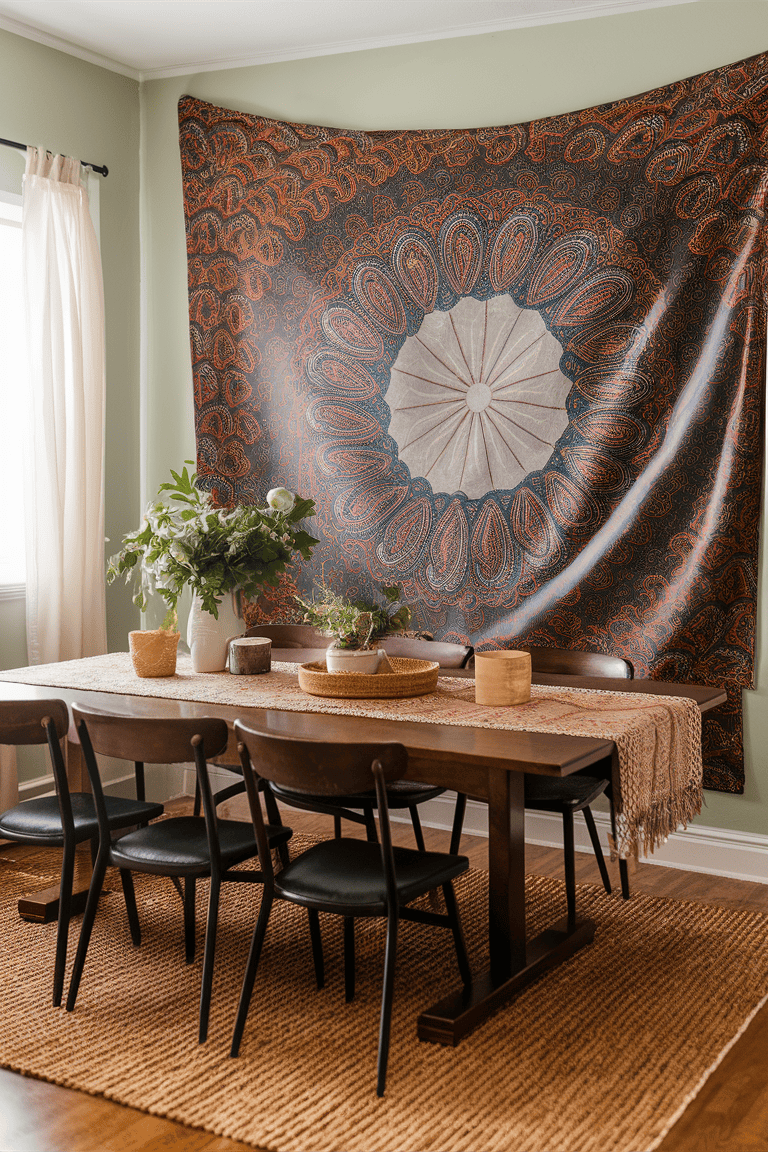 Bohemian Table Decor