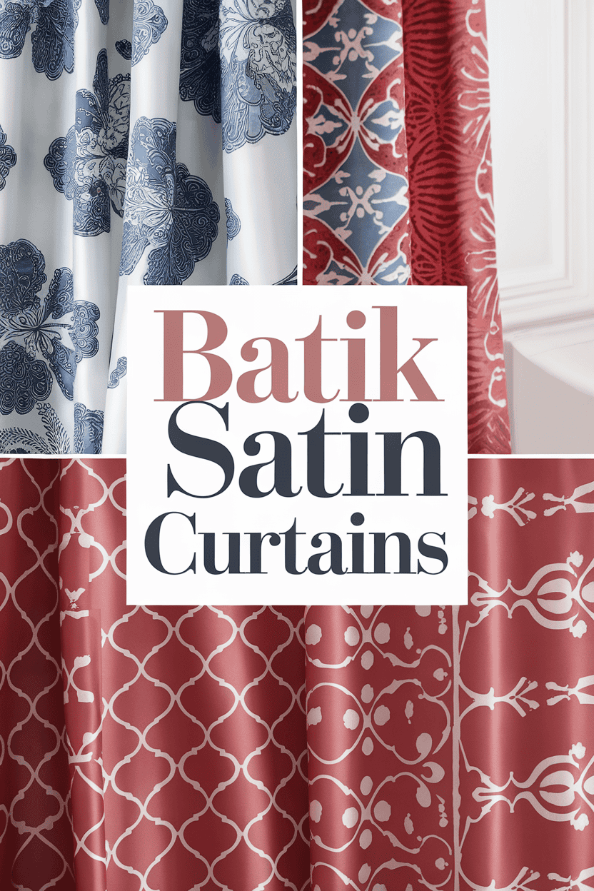 batik satin curtains bbbbb 97222