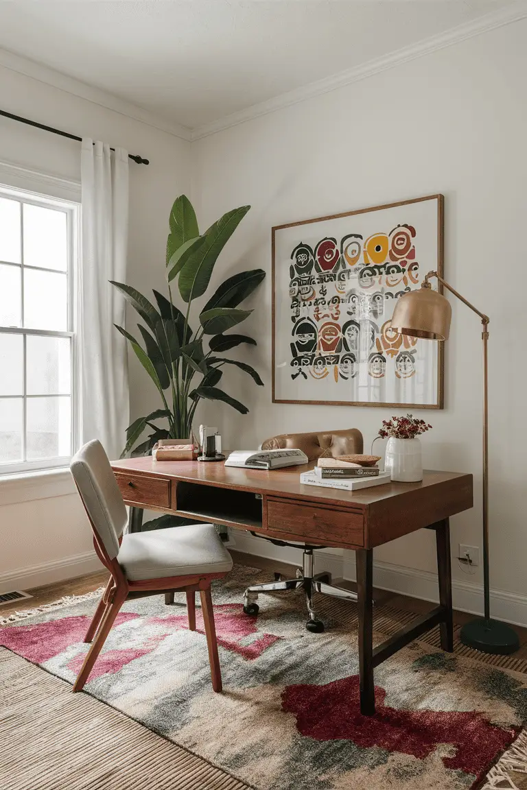 Add a Touch of Culture to Your Home Office