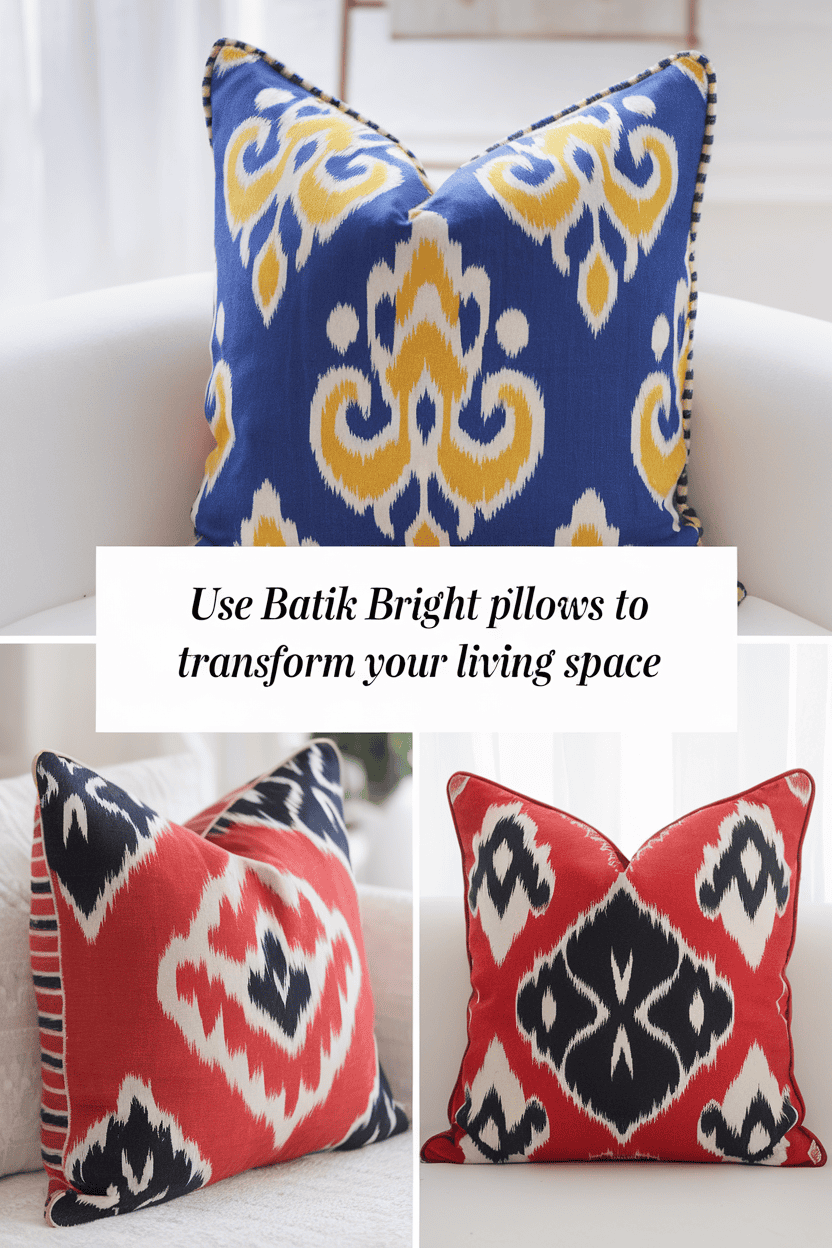 batik bright pillows bbbbb 71317