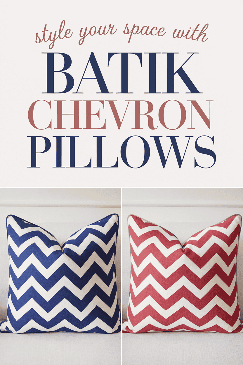 batik chevron pillows bbbbb 63745