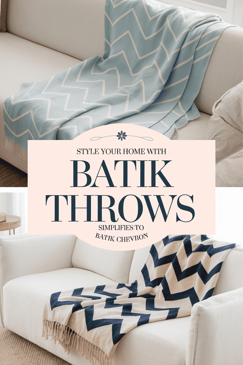 batik chevron throws bbbbb 86078