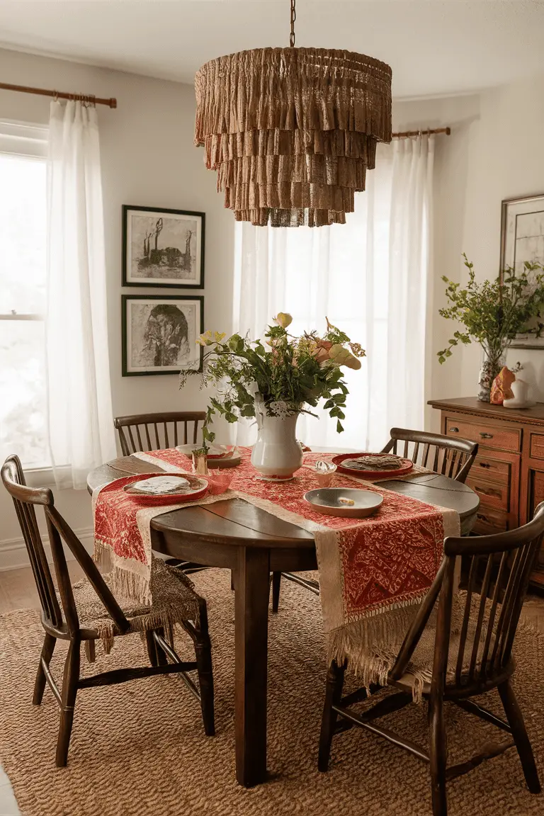 Batik Table Runners for a Splash of Color