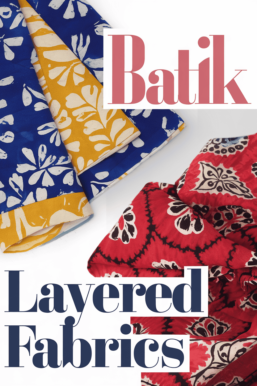 batik layered fabrics bbbbb 76072