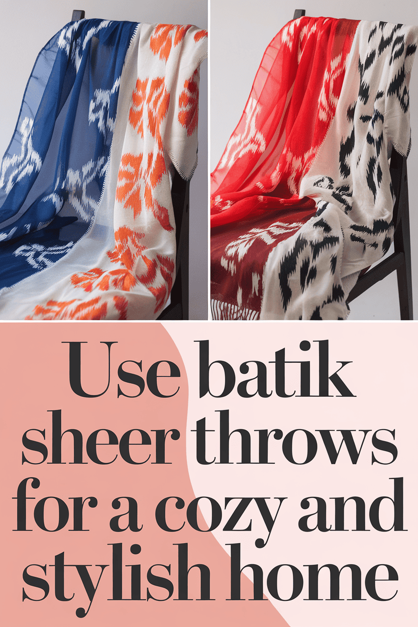 batik sheer throws bbbbb 16847