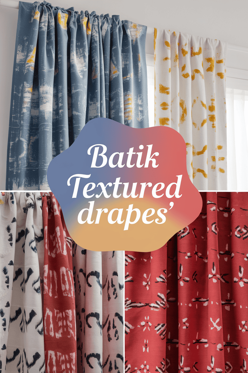 batik textured drapes bbbbb 59584