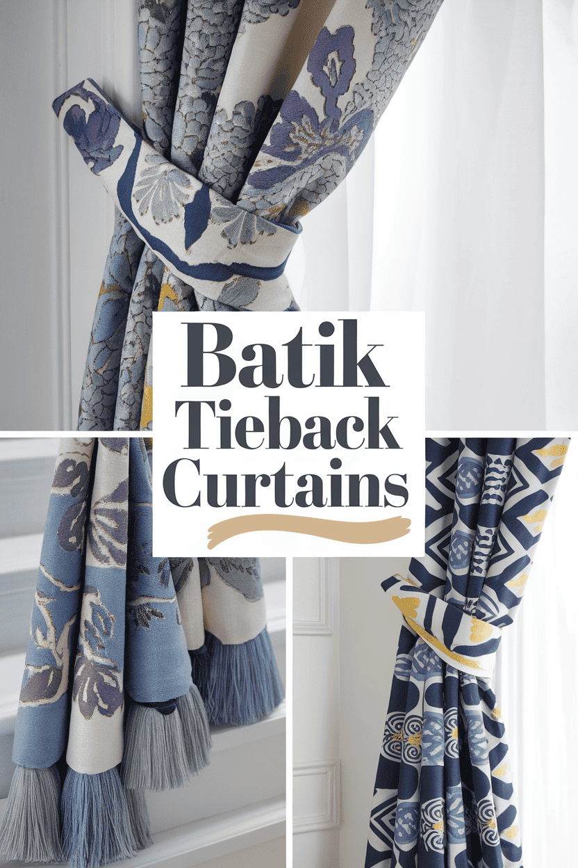 batik tieback curtains bbbbb 19918