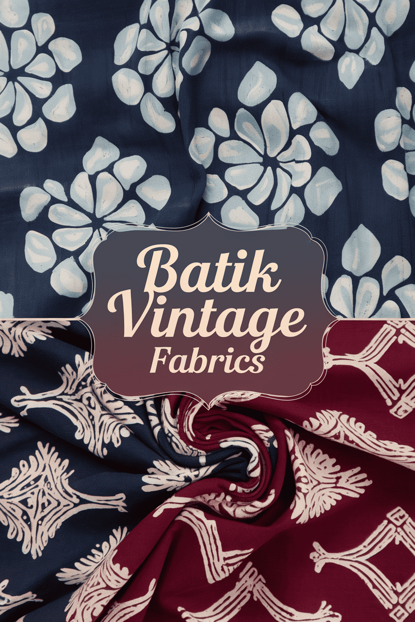 batik vintage fabrics bbbbb 20999