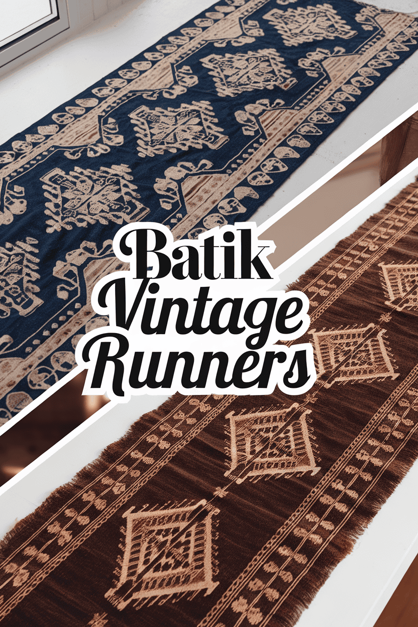 batik vintage runners bbbbb 83834