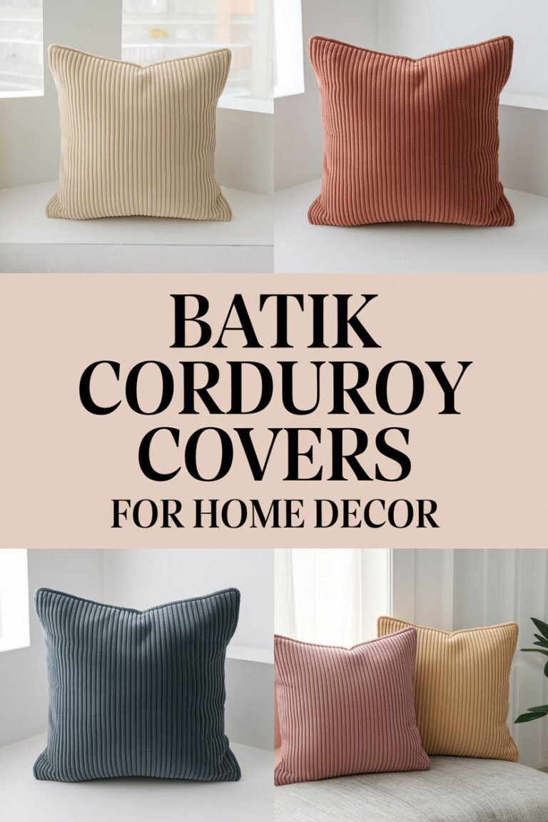 Decor R Covers Batik Corduroy Covers to Transform Your Home Decor Today ...