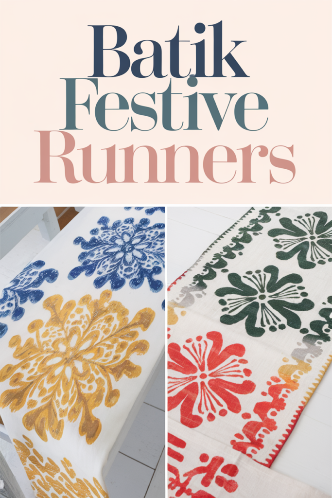 Rock Batik Festive Runners for Your Next Celebration – BatikIndonesia.com