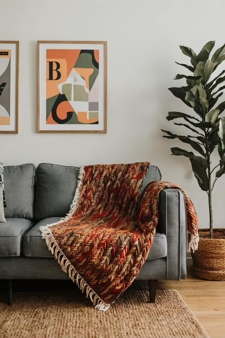 As a Cozy Throw for Your Sofa As a Cozy Throw for Your Sofa