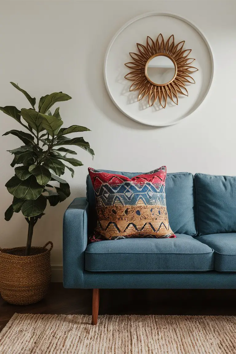 Geometric Pattern Batik Cushion Geometric Pattern Batik Cushion