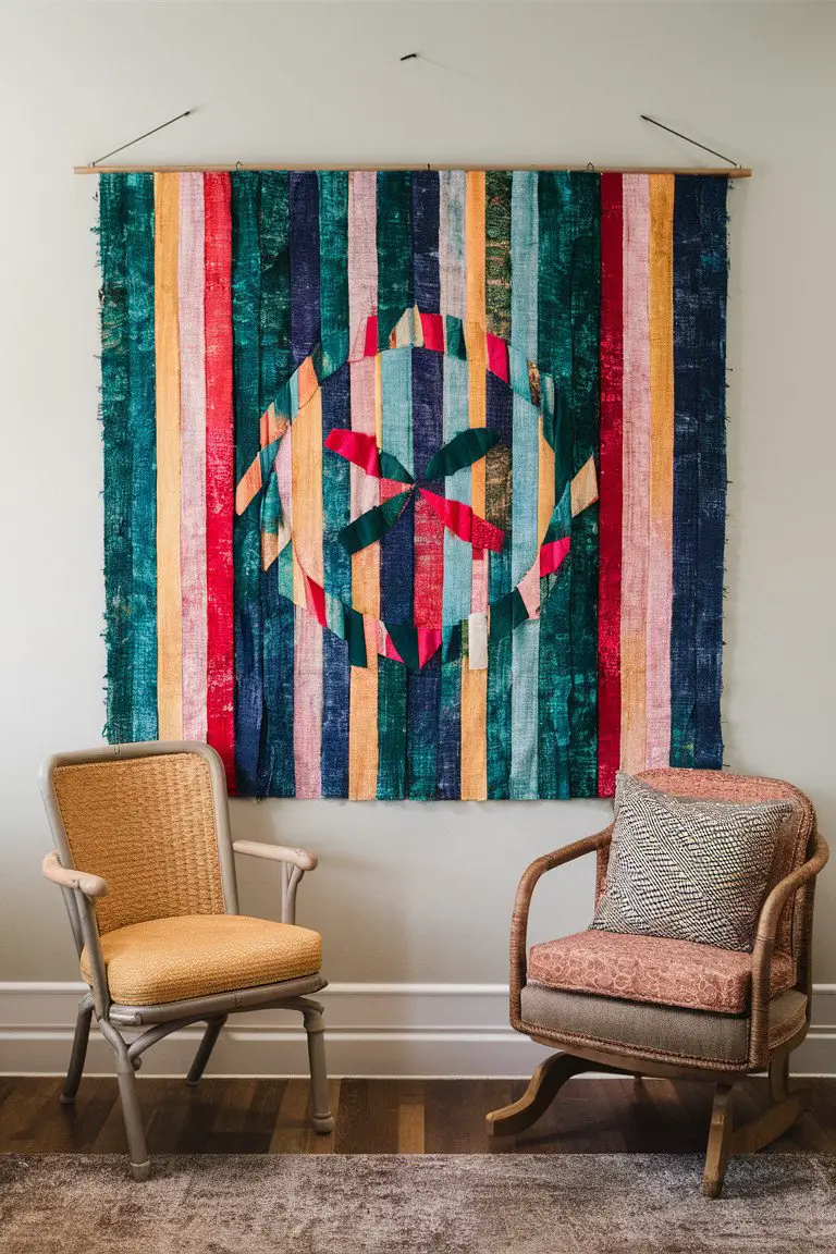 Batik Fabric Wall Hanging Batik Fabric Wall Hanging