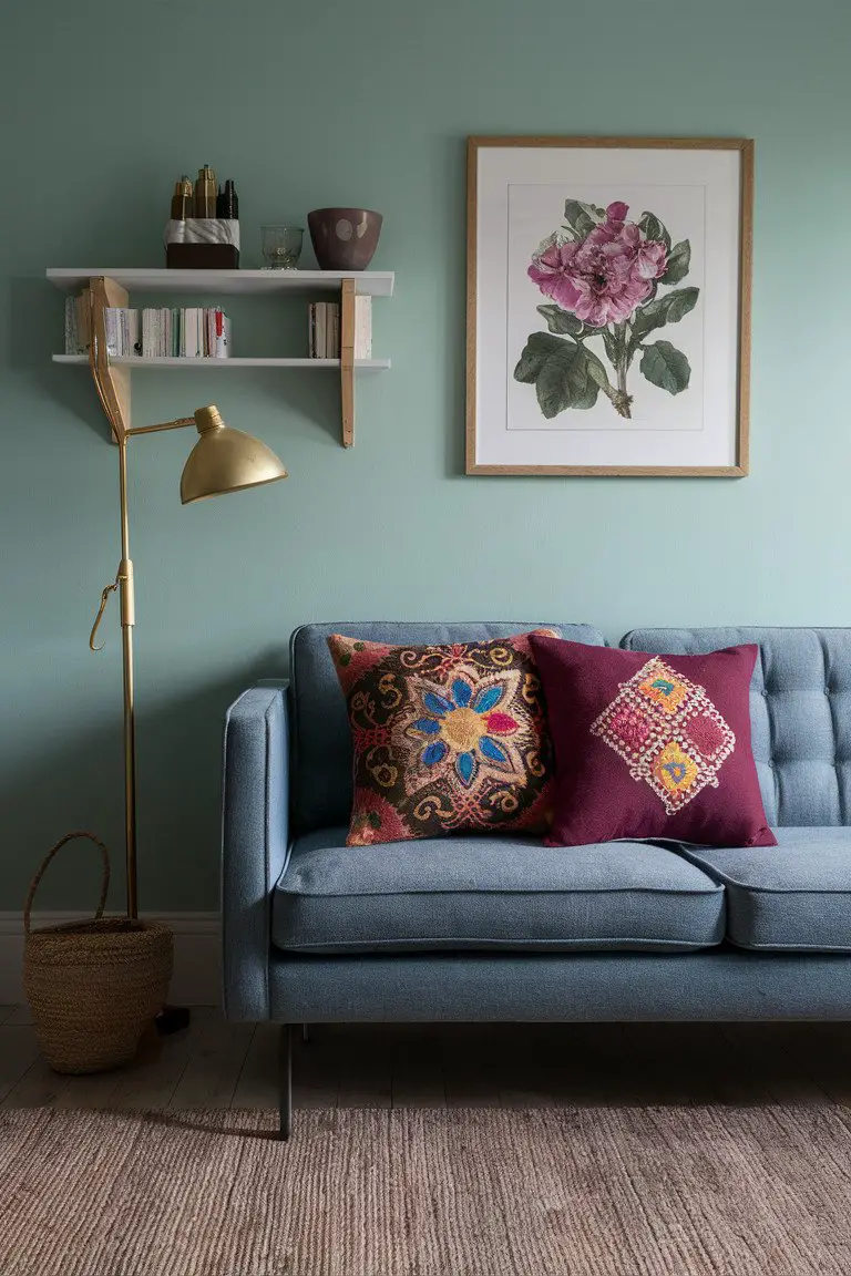 Batik Felt Cushions Batik Felt Cushions