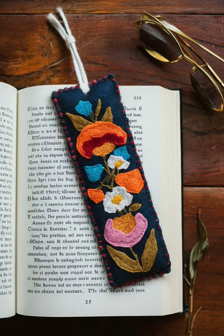 Floral Fantasy Bookmark Floral Fantasy Bookmark