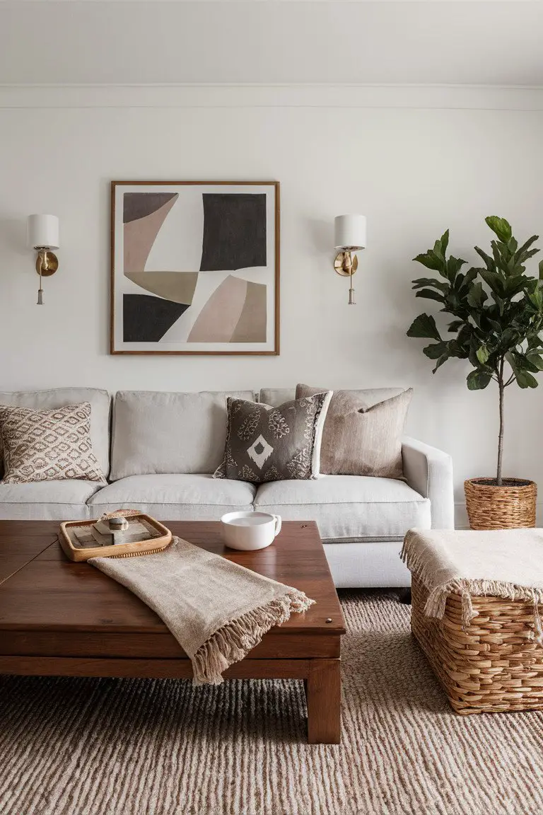Layering with Batik Neutral Throws Layering with Batik Neutral Throws