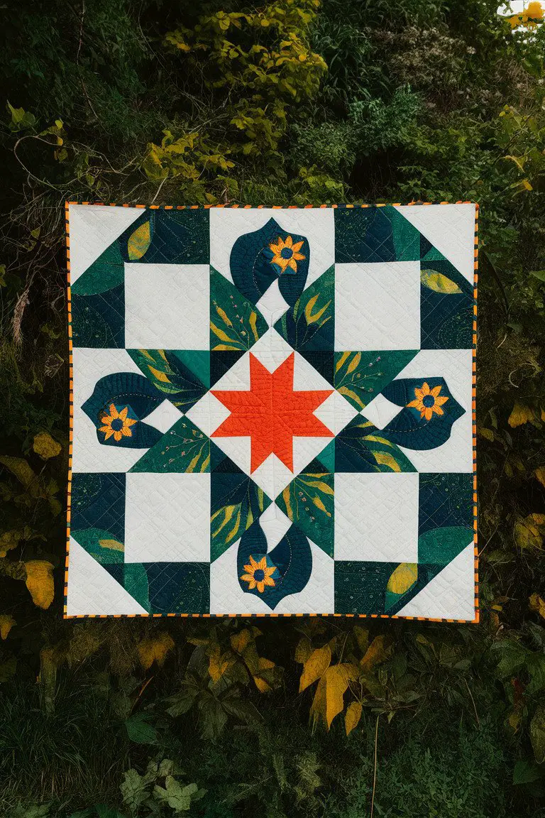 Garden Blooms Square Garden Blooms Square