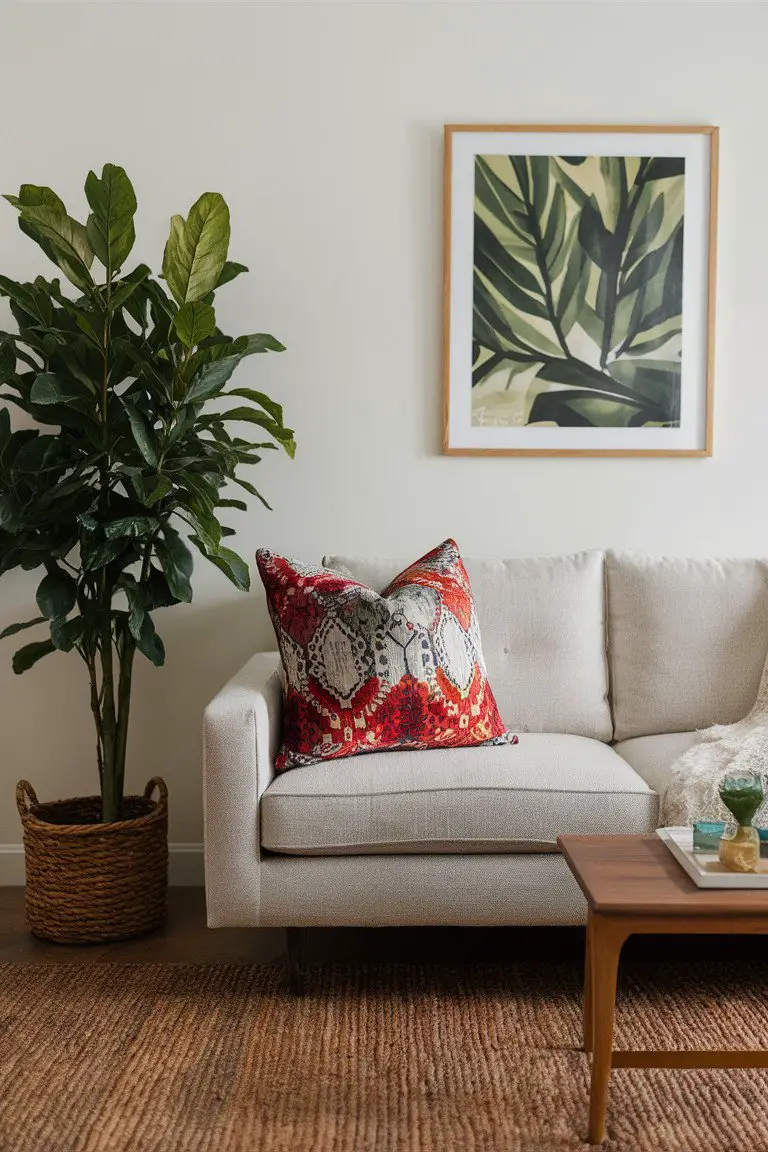 Batik Nature’s Embrace Pillow Batik Nature’s Embrace Pillow