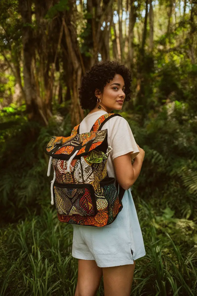 Eco-Friendly Batik Backpack Eco-Friendly Batik Backpack