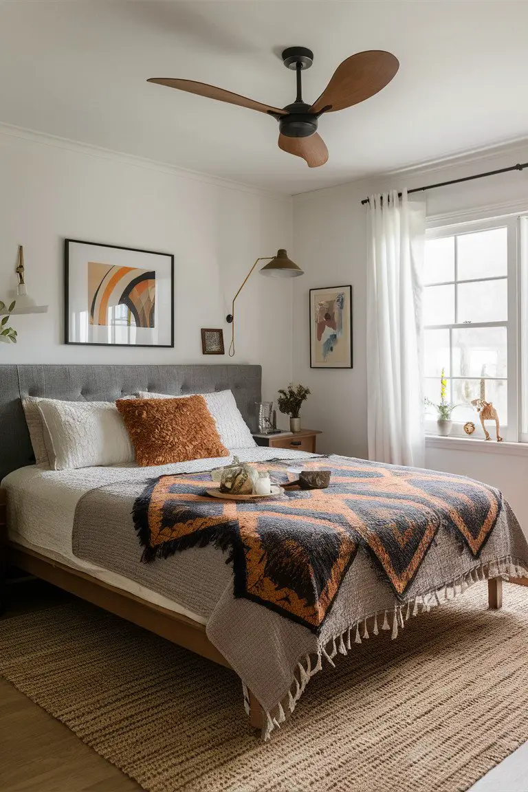 Batik Tasseled Blankets as Bedspreads Batik Tasseled Blankets as Bedspreads