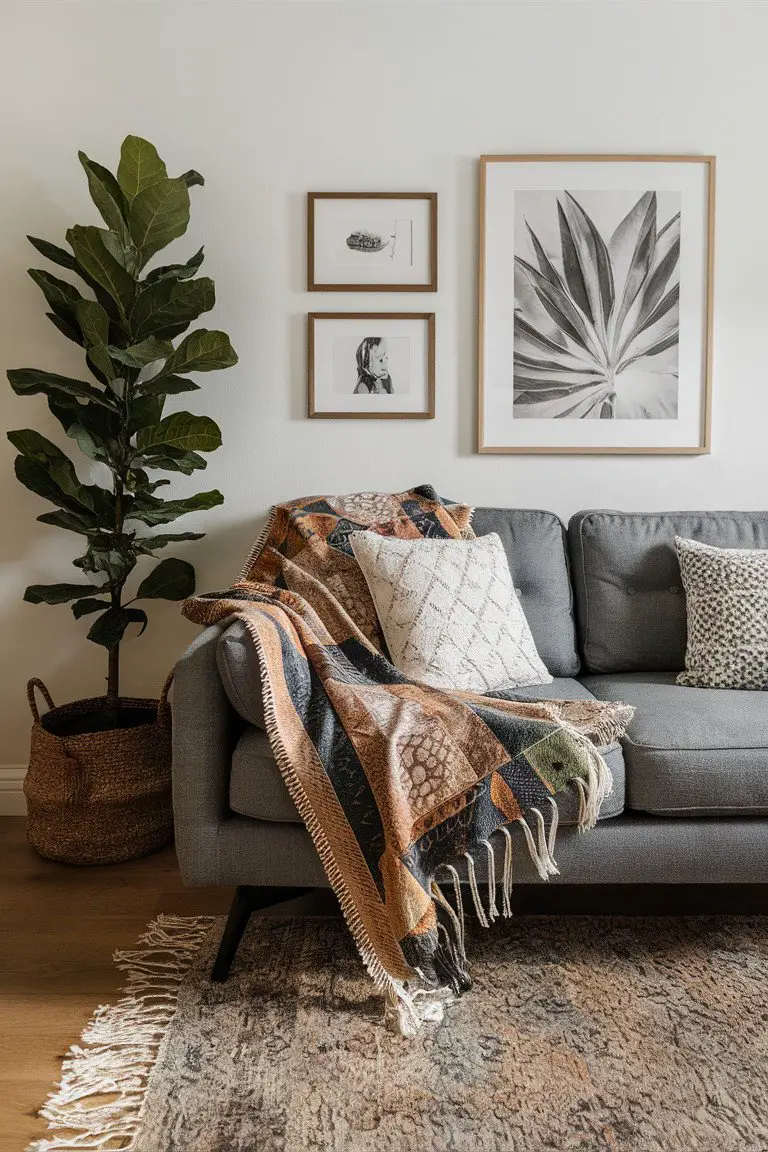 Batik Tasseled Blankets as Cozy Throws Batik Tasseled Blankets as Cozy Throws