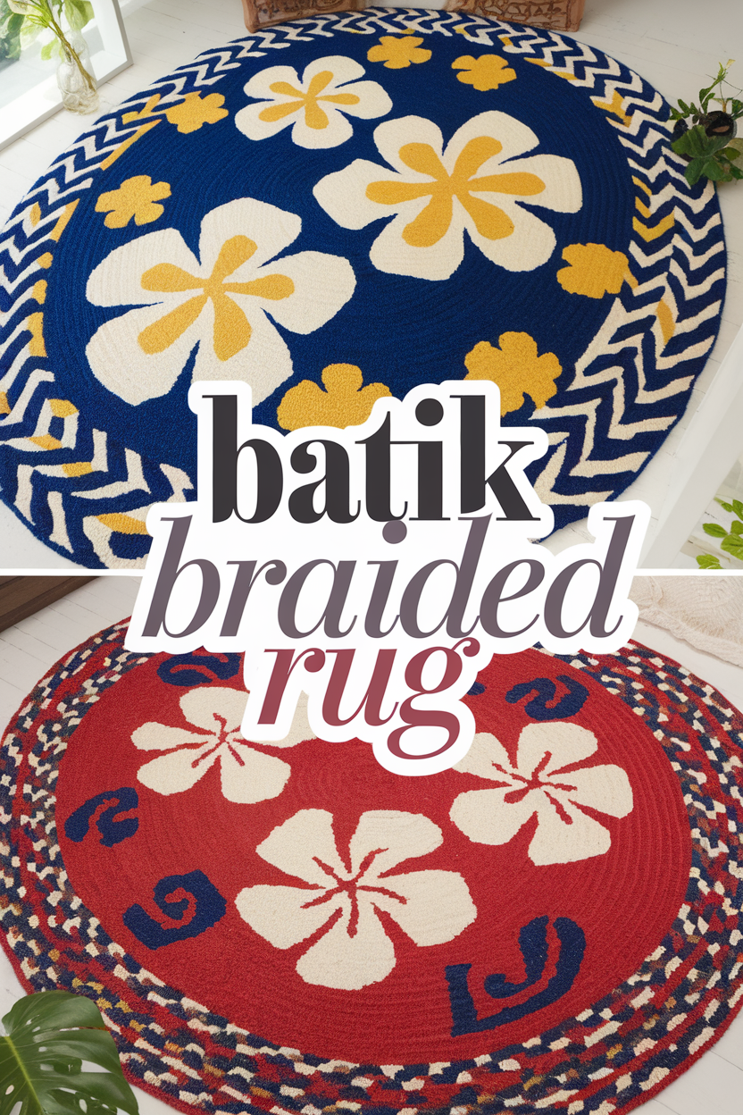 batik braided rug bbbbb 18895