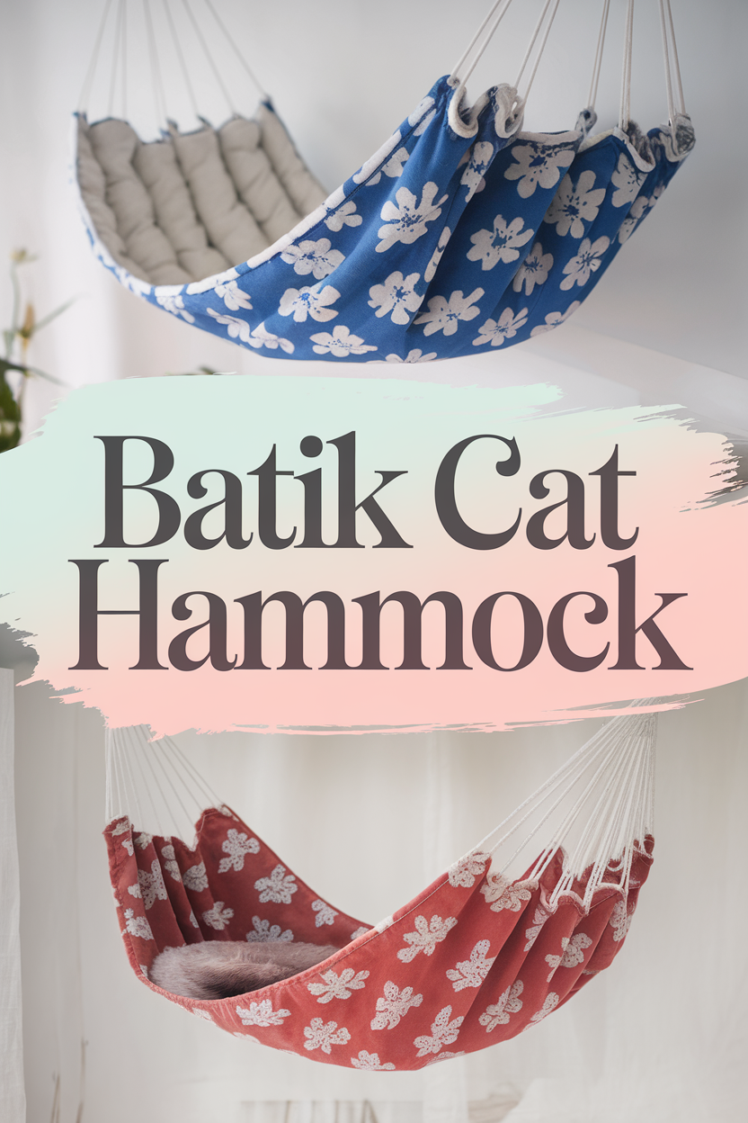 batik cat hammock bbbbb 99350