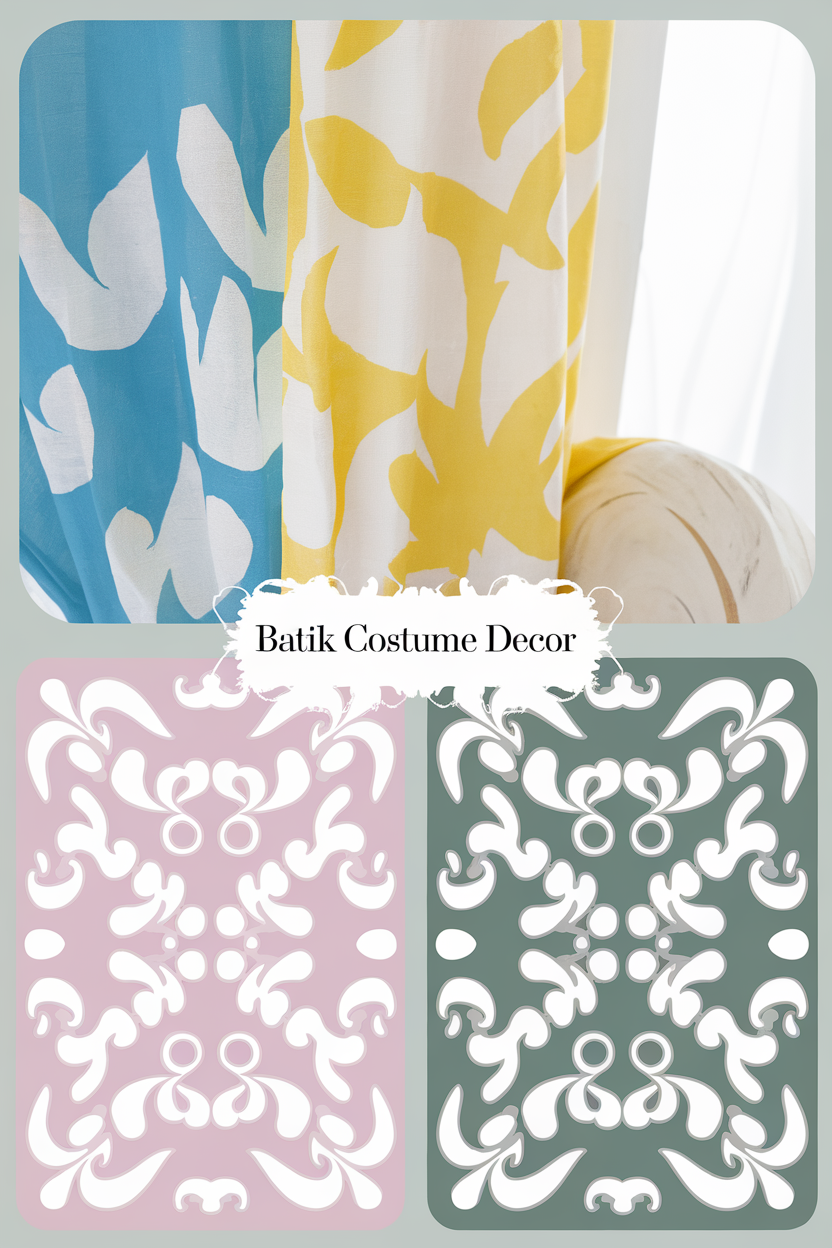 batik costume decor bbbbb 81401