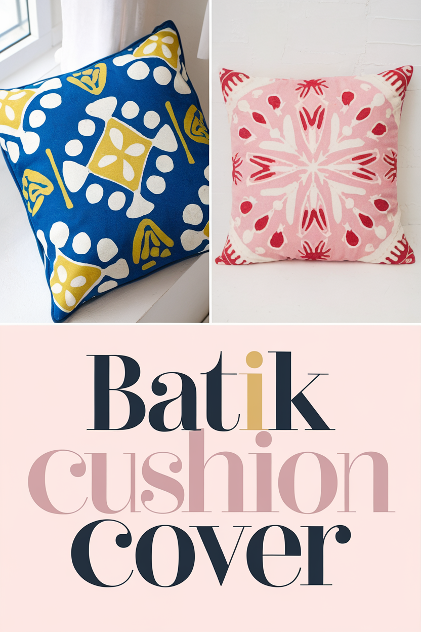 batik cushion cover bbbbb 86453