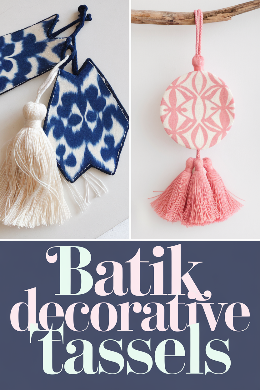 batik decorative tassels bbbbb 67225