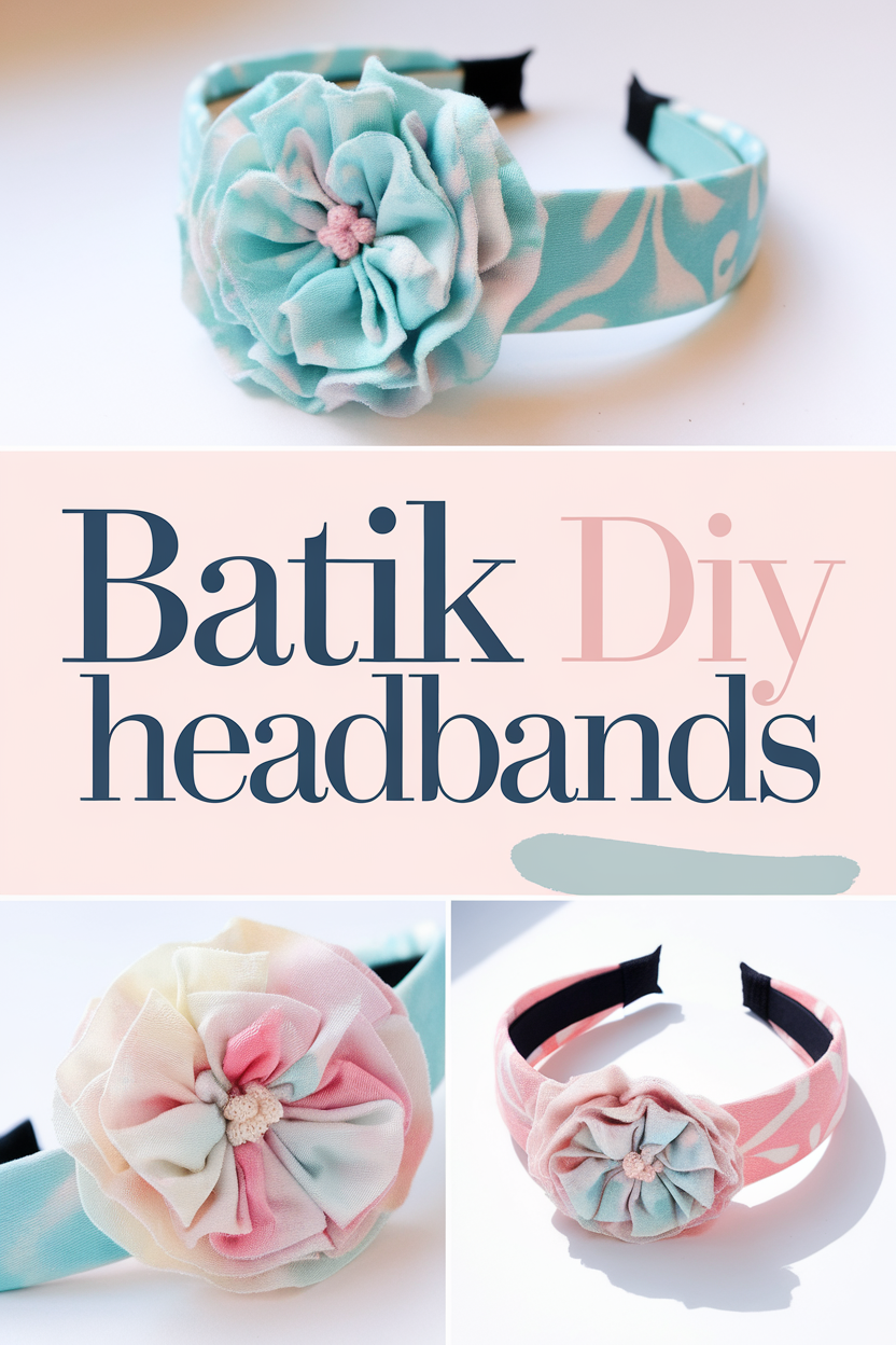batik diy headbands bbbbb 90732