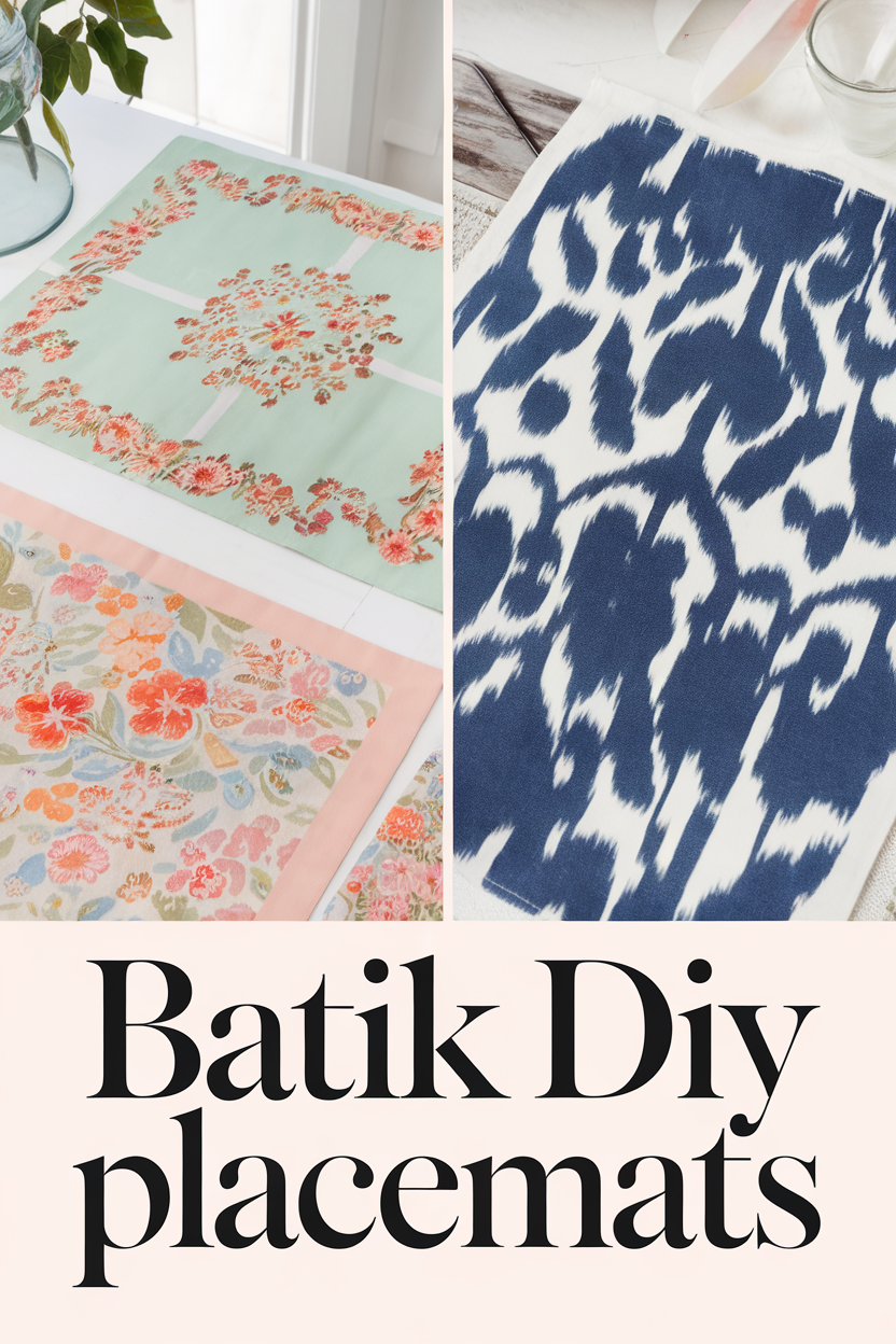 batik diy placemats bbbbb 46620
