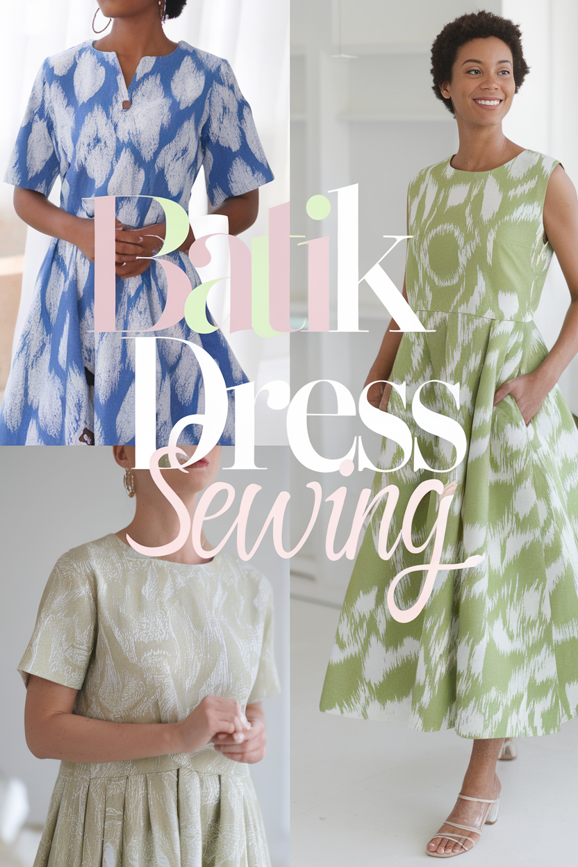 batik dress sewing bbbbb 72172