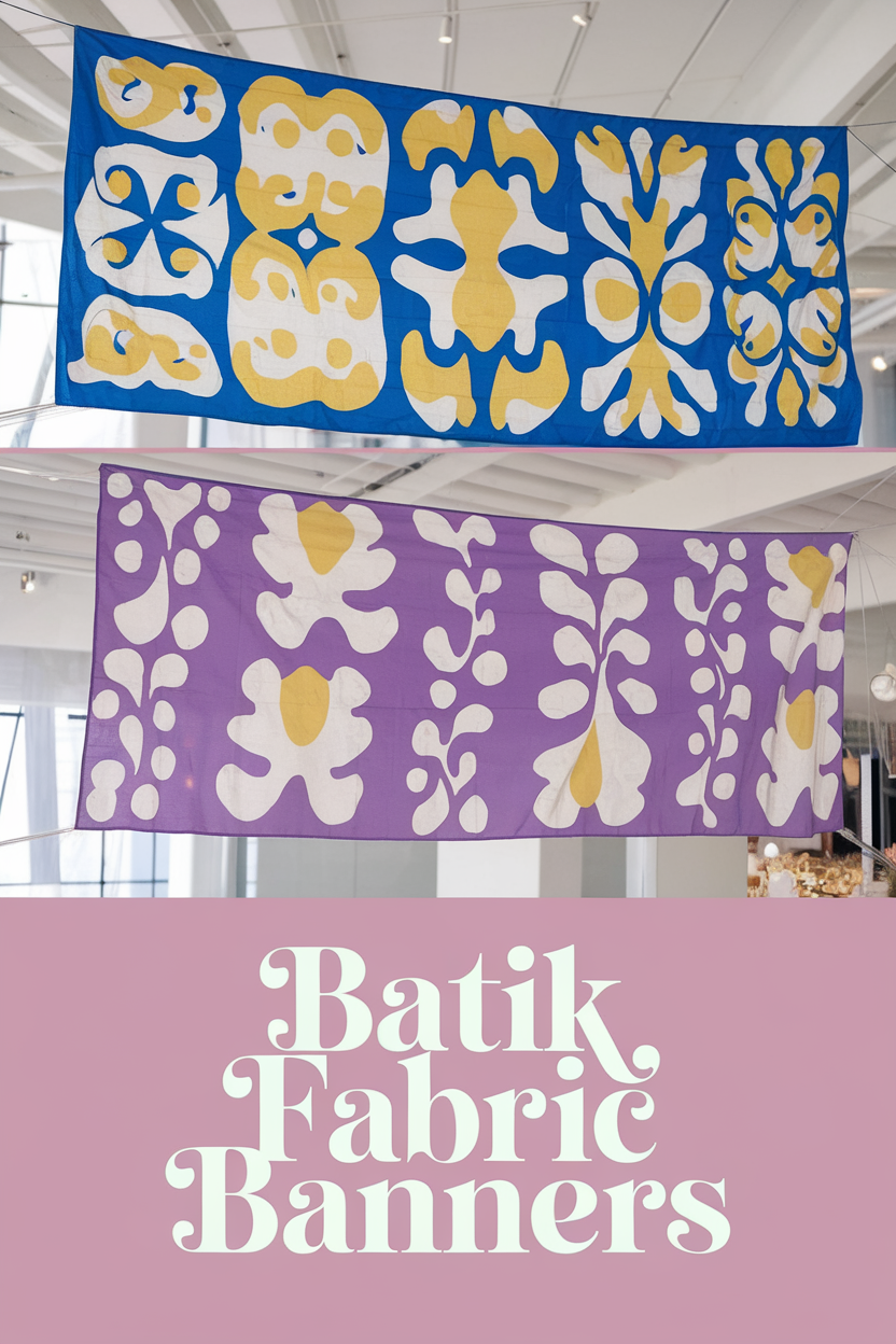 batik fabric banners bbbbb 87346