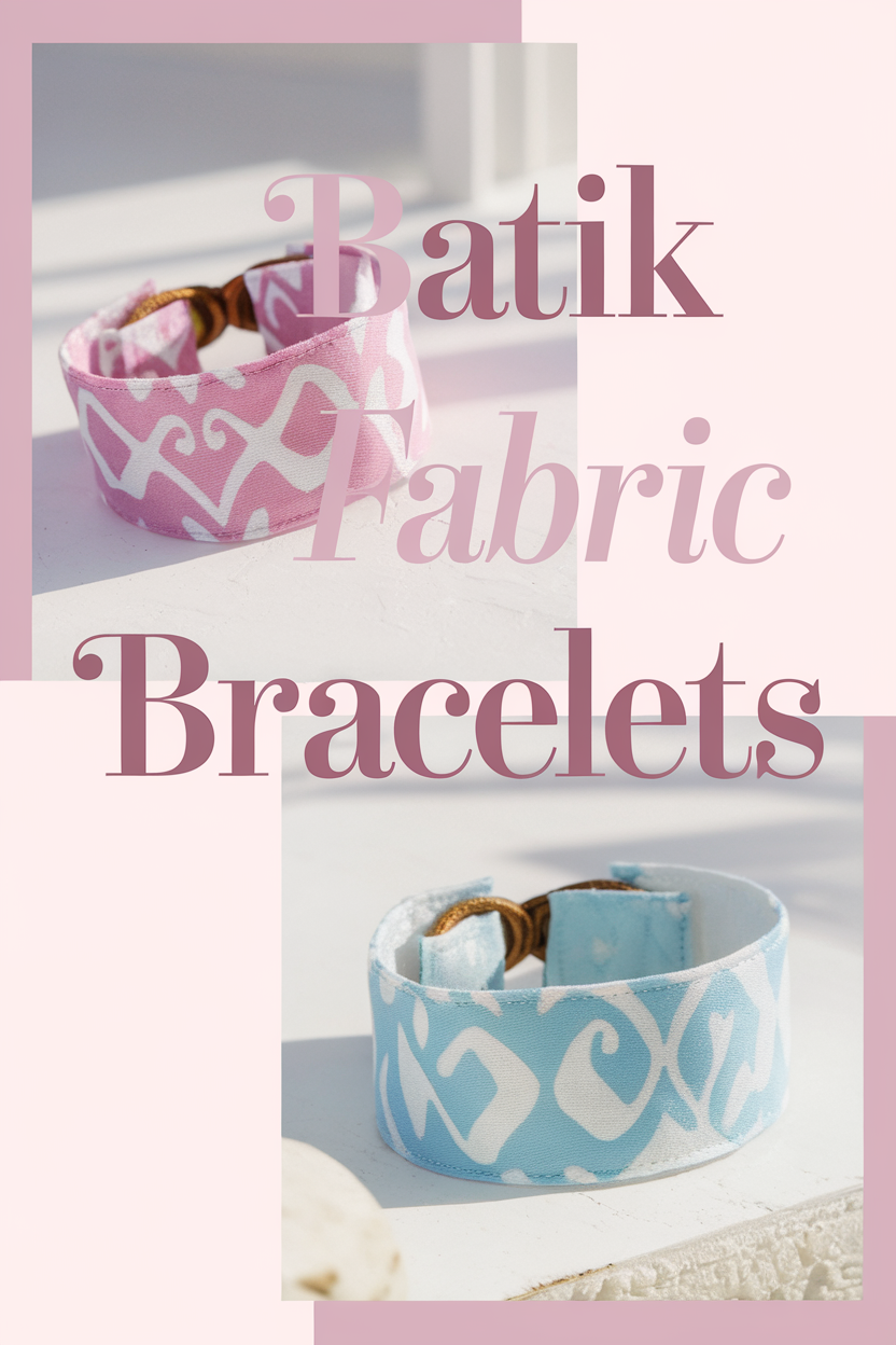 batik fabric bracelets bbbbb 12391