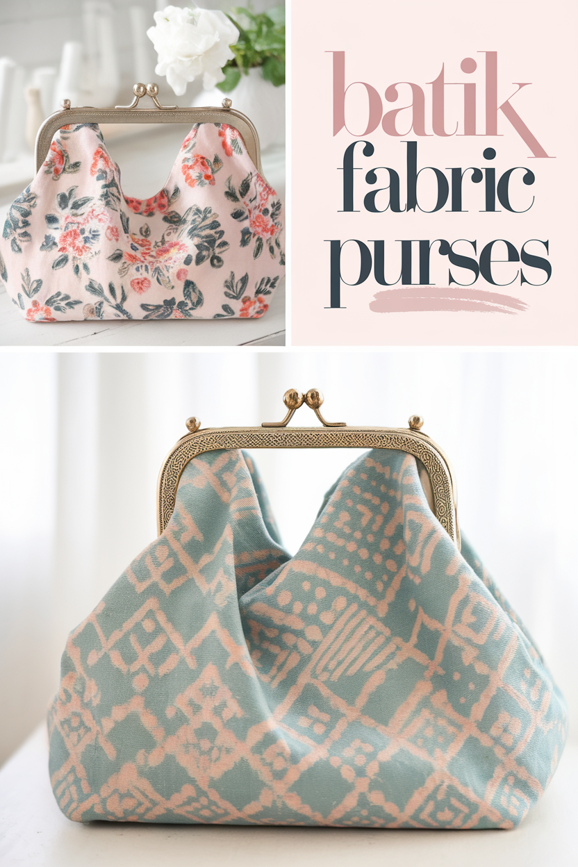 batik fabric purses bbbbb 33272
