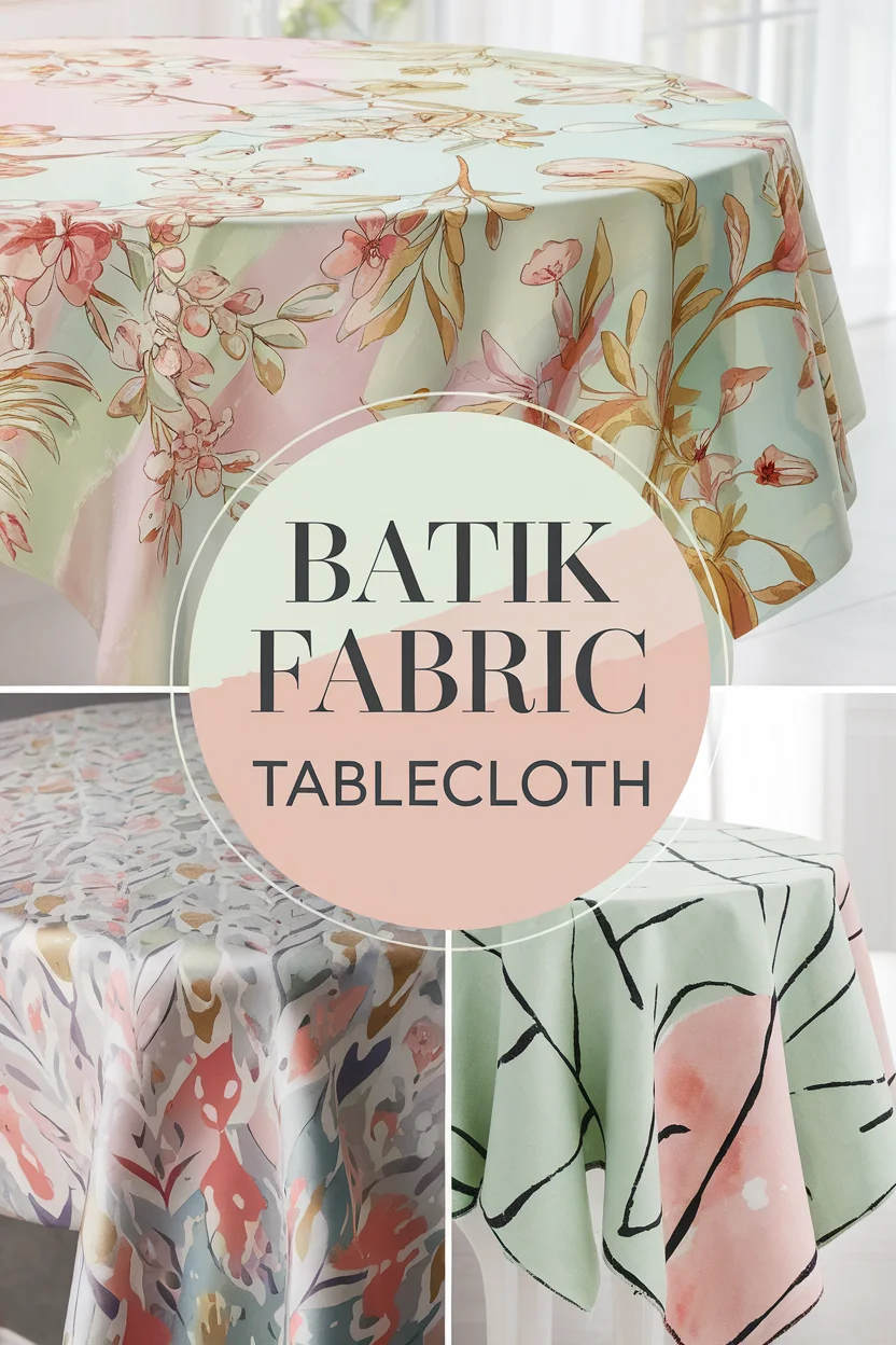batik fabric tablecloth bbbbb 99648
