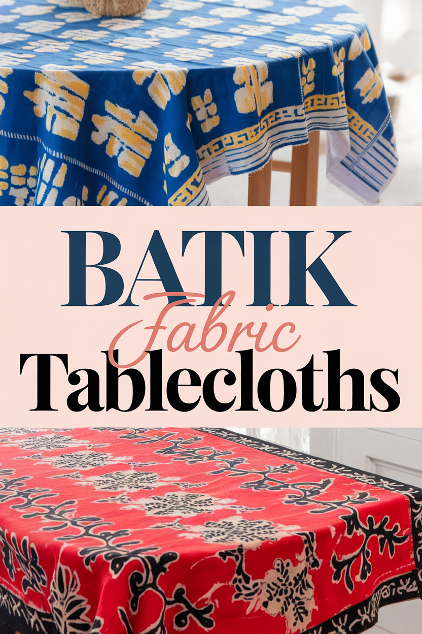 batik fabric tablecloths bbbbb 19496