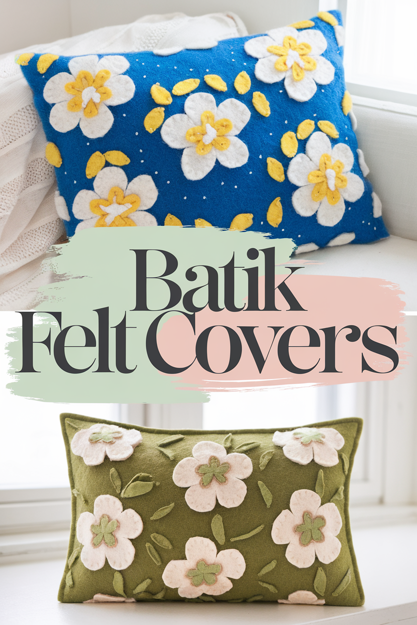 batik felt covers bbbbb 10950