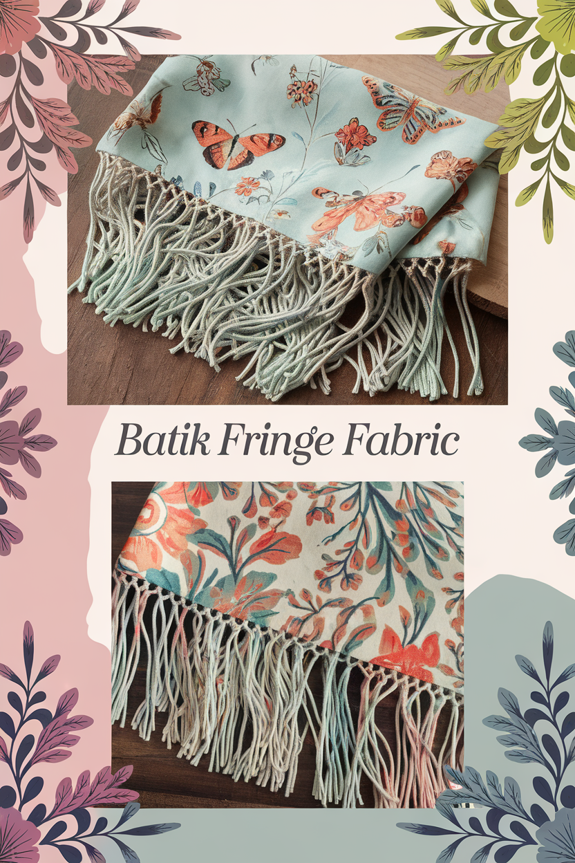 batik fringe fabric bbbbb 54965