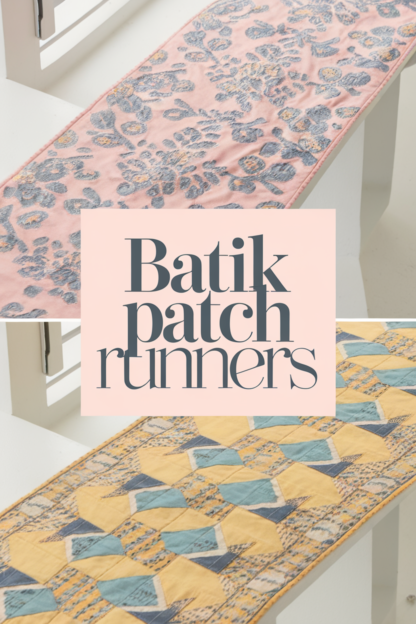 batik patch runners bbbbb 31385