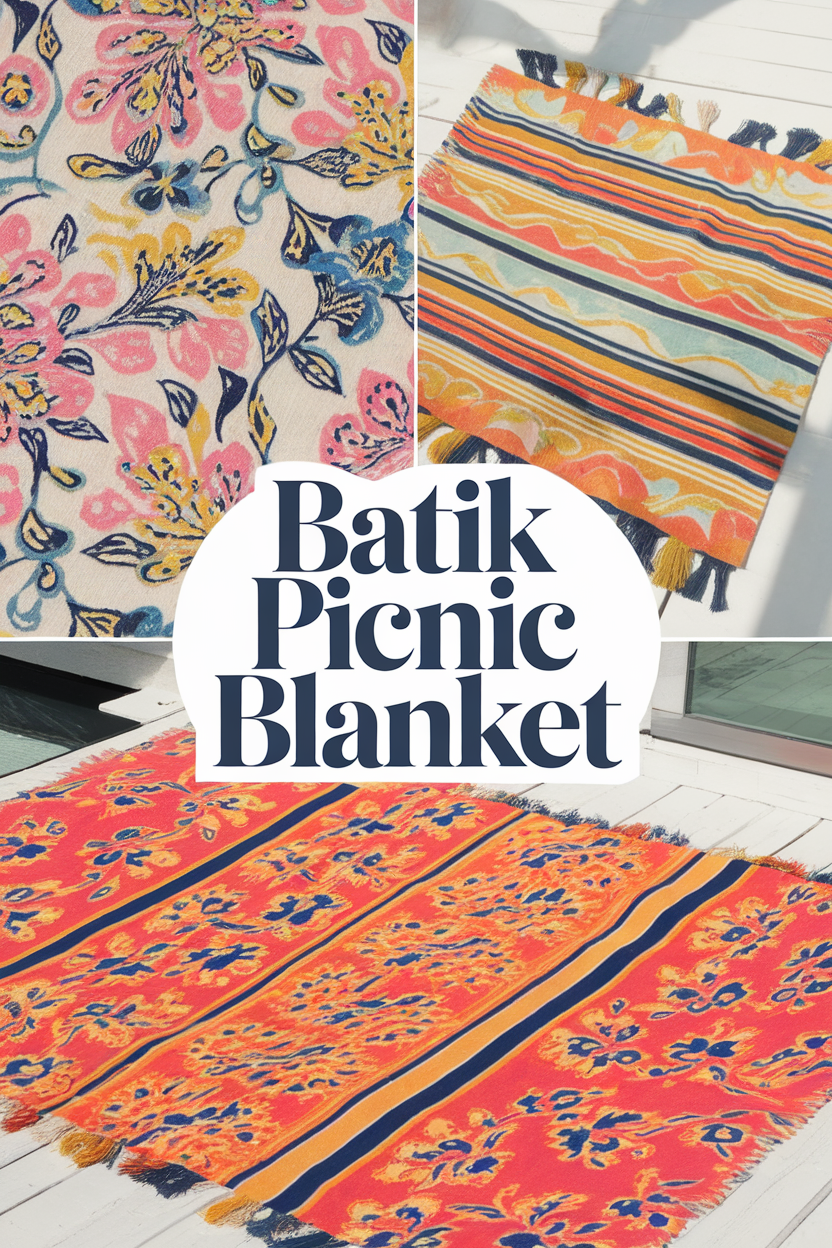 batik picnic blanket bbbbb 79701