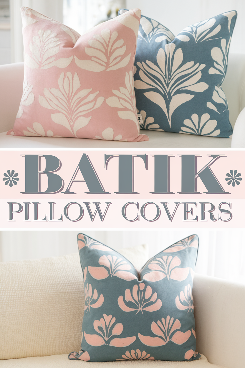 batik pillow covers bbbbb 14760