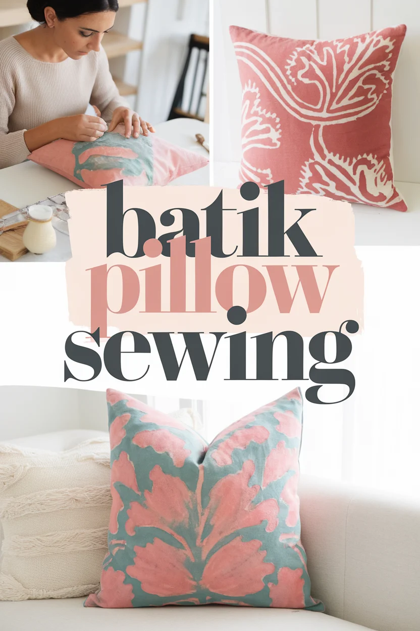 batik pillow sewing bbbbb 36075