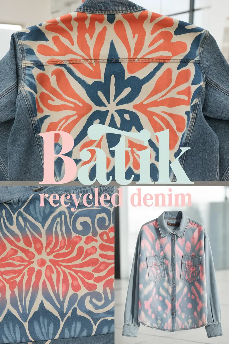 batik recycled denim bbbbb 54299