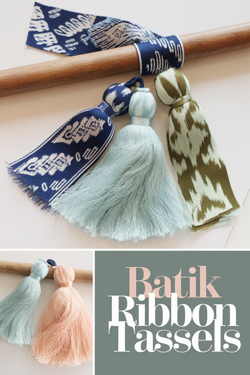 batik ribbon tassels bbbbb 20425