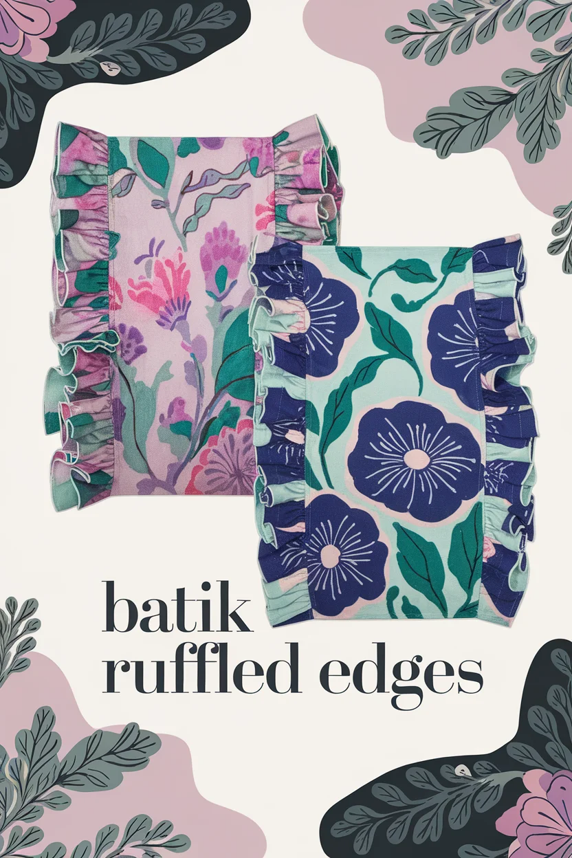 batik ruffled edges bbbbb 79485