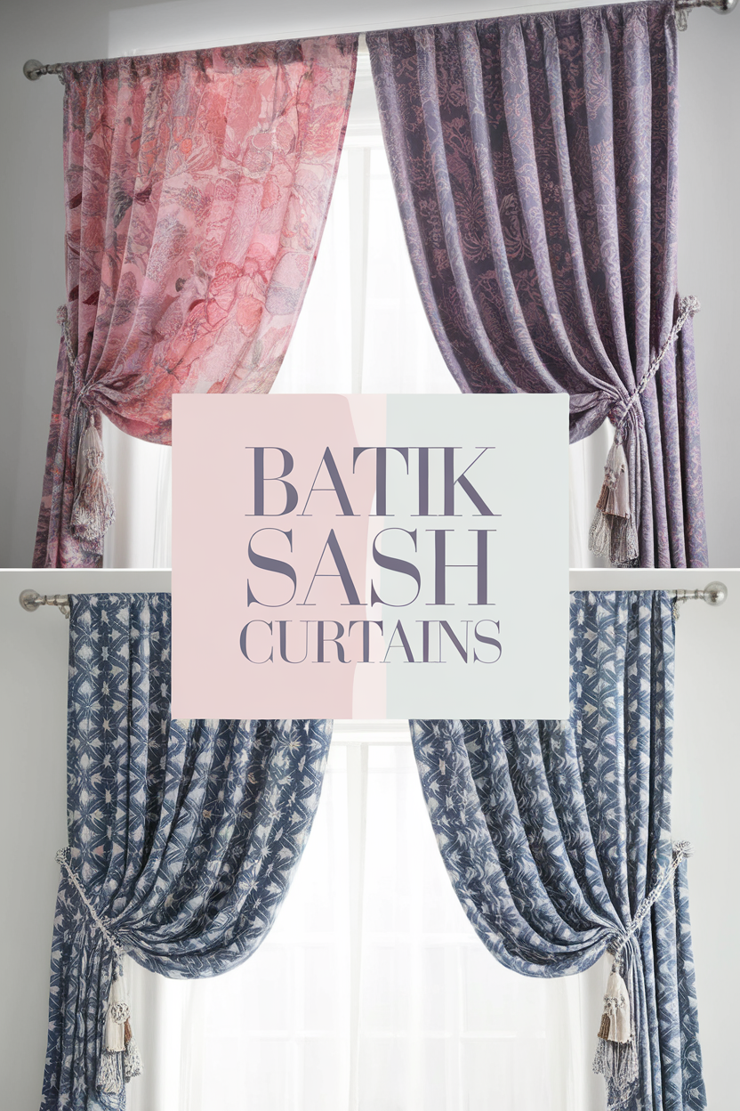 batik sash curtains bbbbb 16738