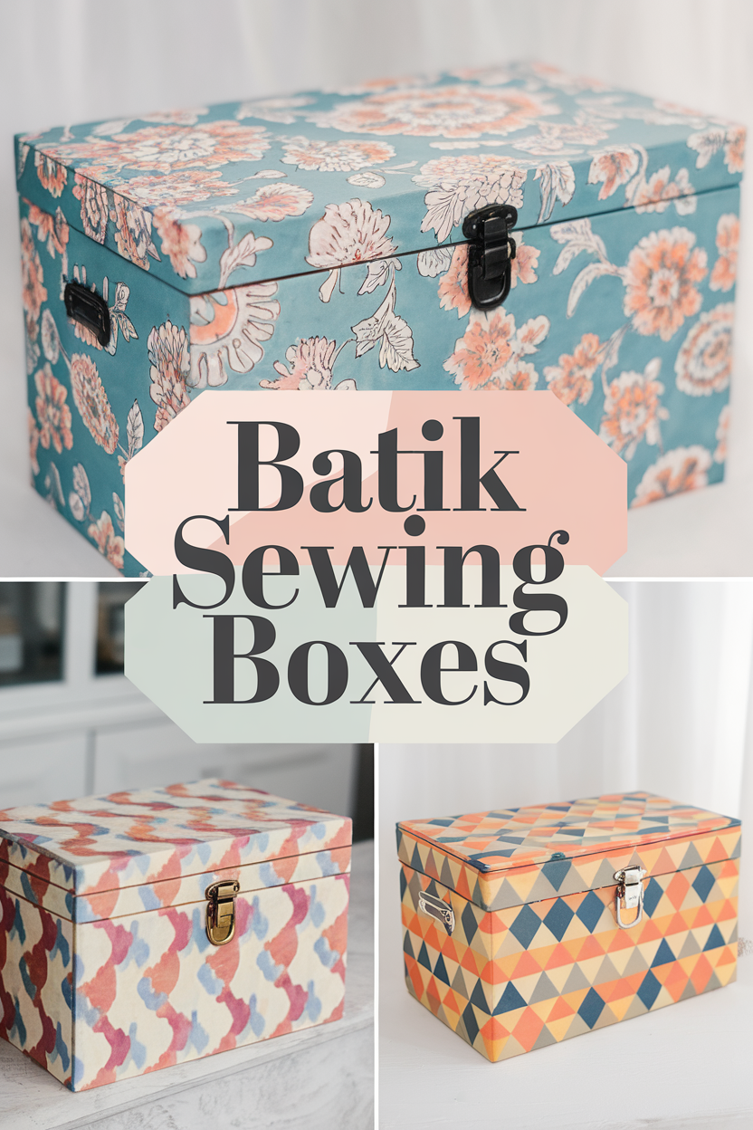 batik sewing boxes bbbbb 39182